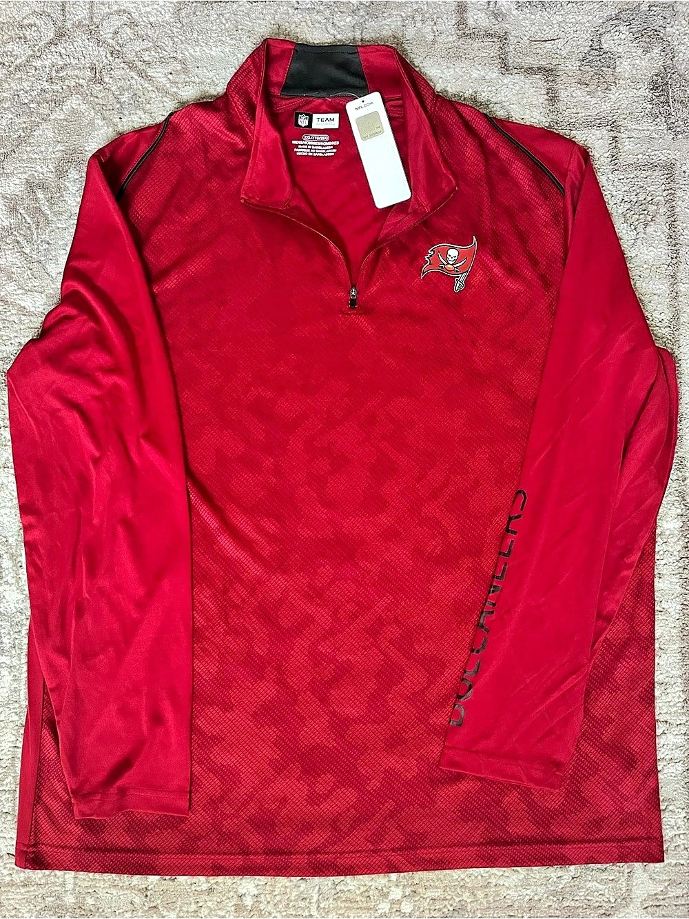 Team Apparel Men's Red Football Jersey NWT